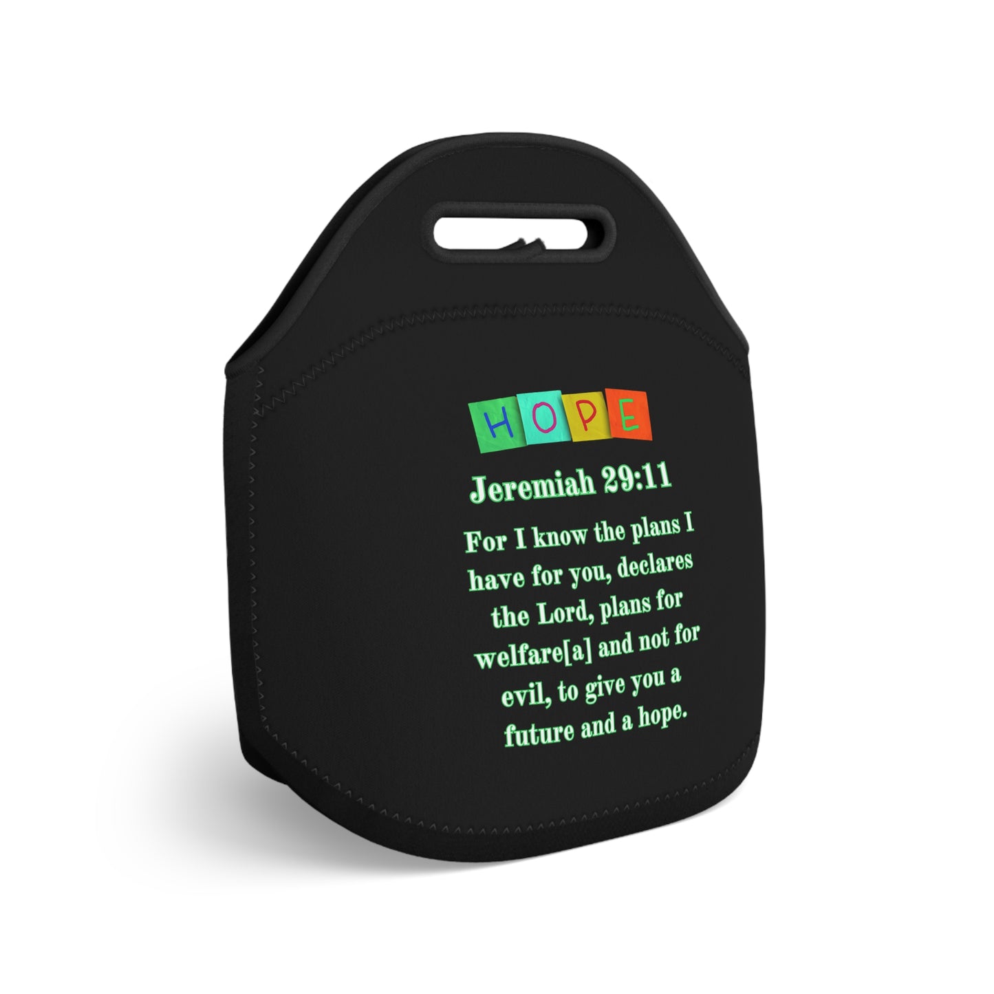 Neoprene Lunch Bag | 9 Verse | Hope