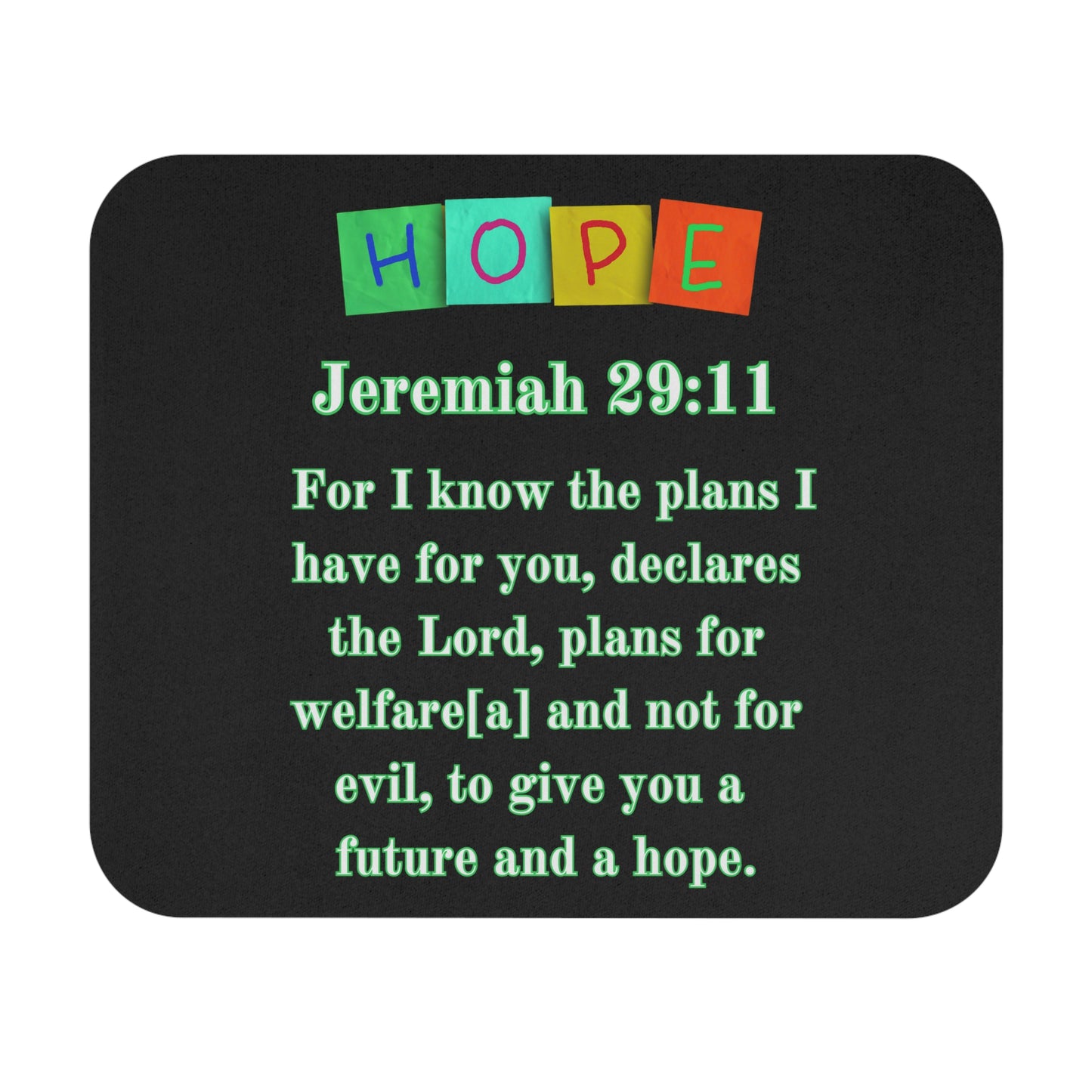 Mouse Pad | 9 Verse | Hope