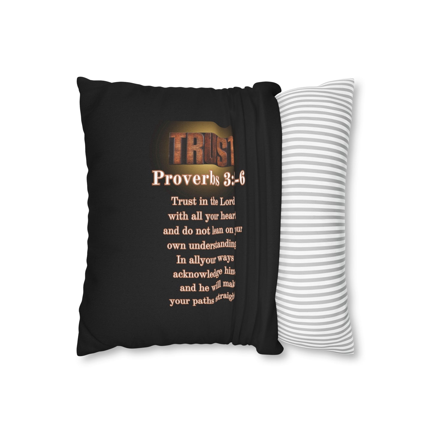 Spun Polyester Square Pillow Case