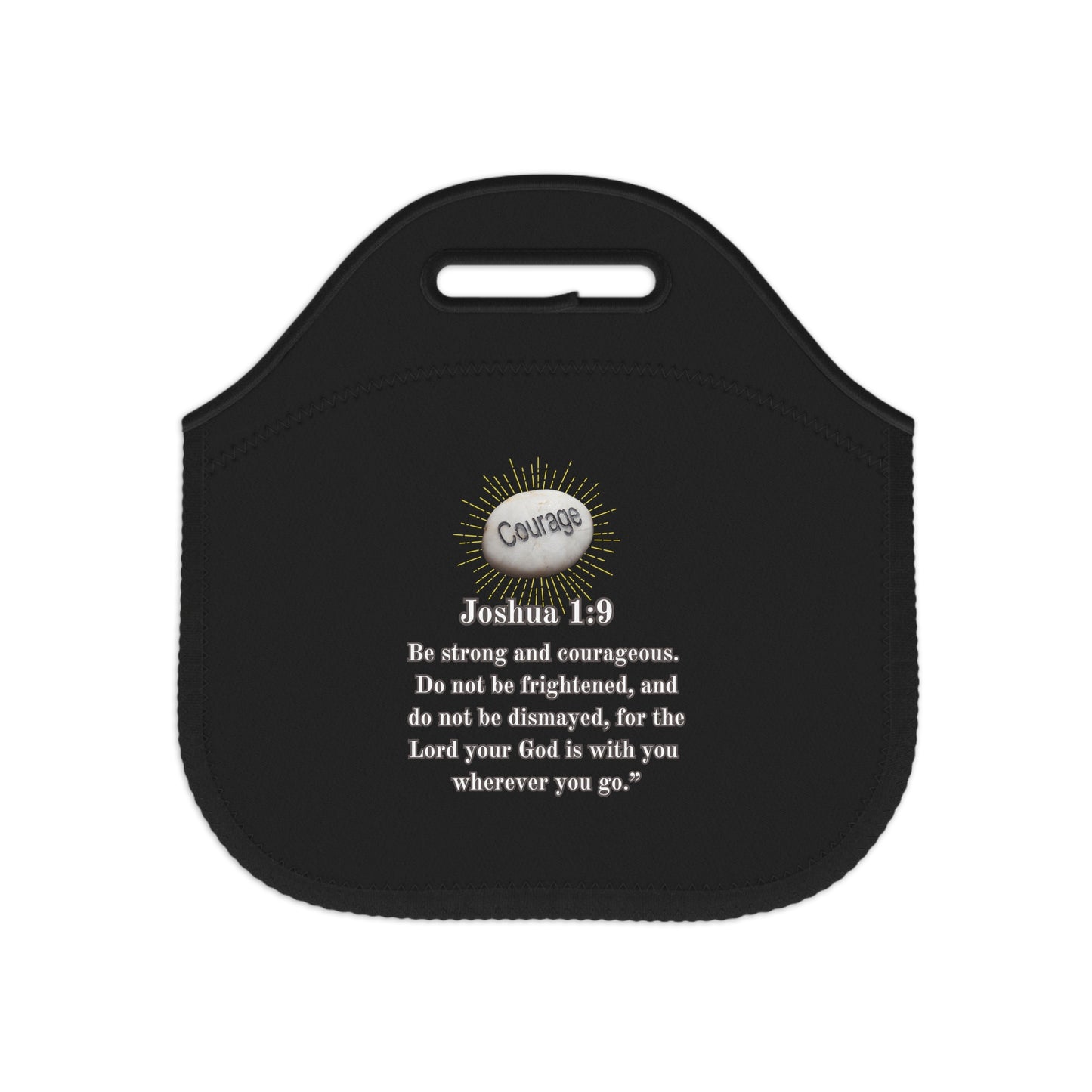 Neoprene Lunch Bag | 9 Verse | Courage