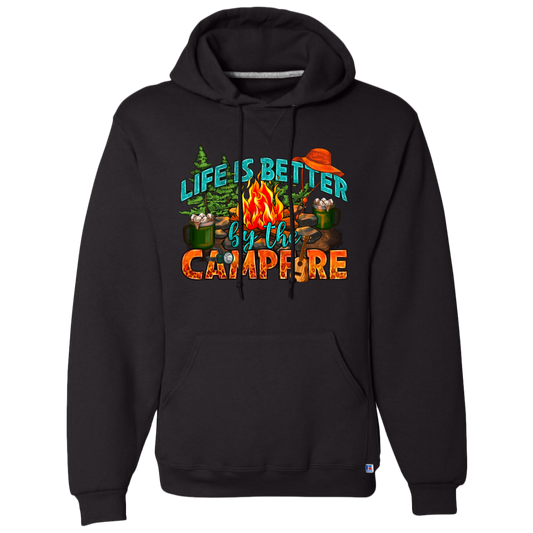 Unisex | Fleece Pullover Hoodie | Life Is Better by the Campfire