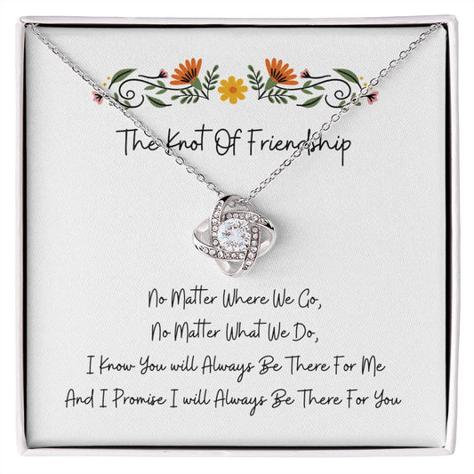 The Knot of Friendship | Love Knot Necklace